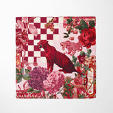 CRIMSON SILK BANDANA